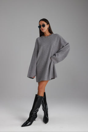 שמלת אנריקה אפורה