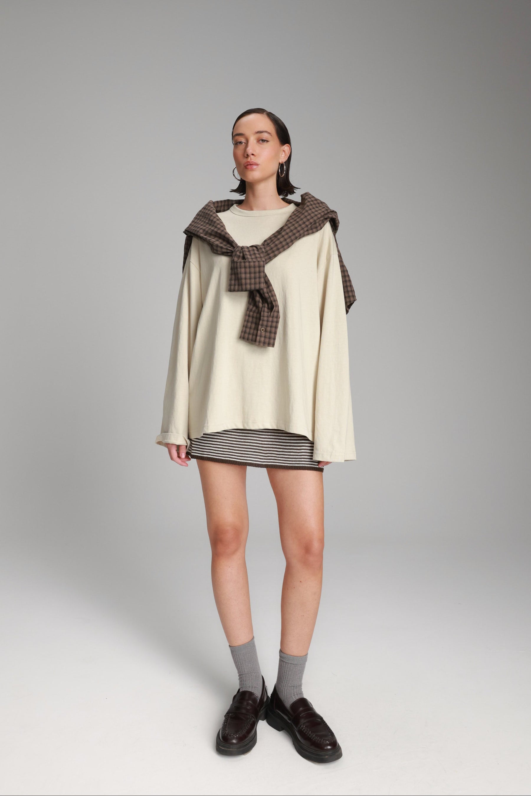 חולצת נדיה בז'