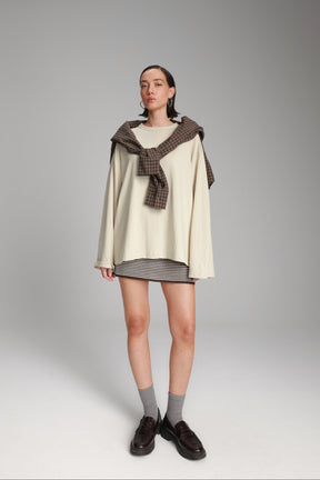 חולצת נדיה בז'