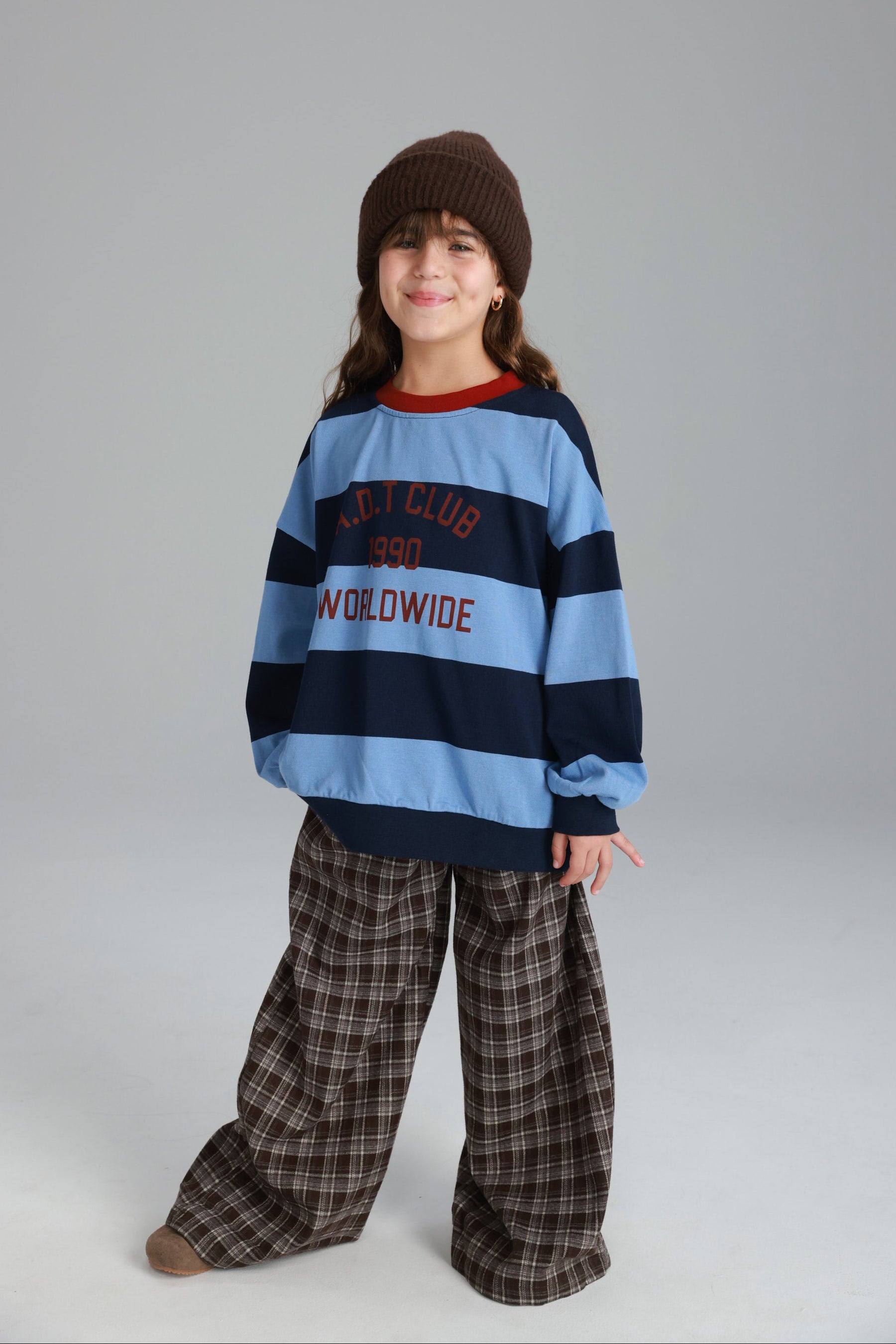 חולצת קאי נייבי/תכלת