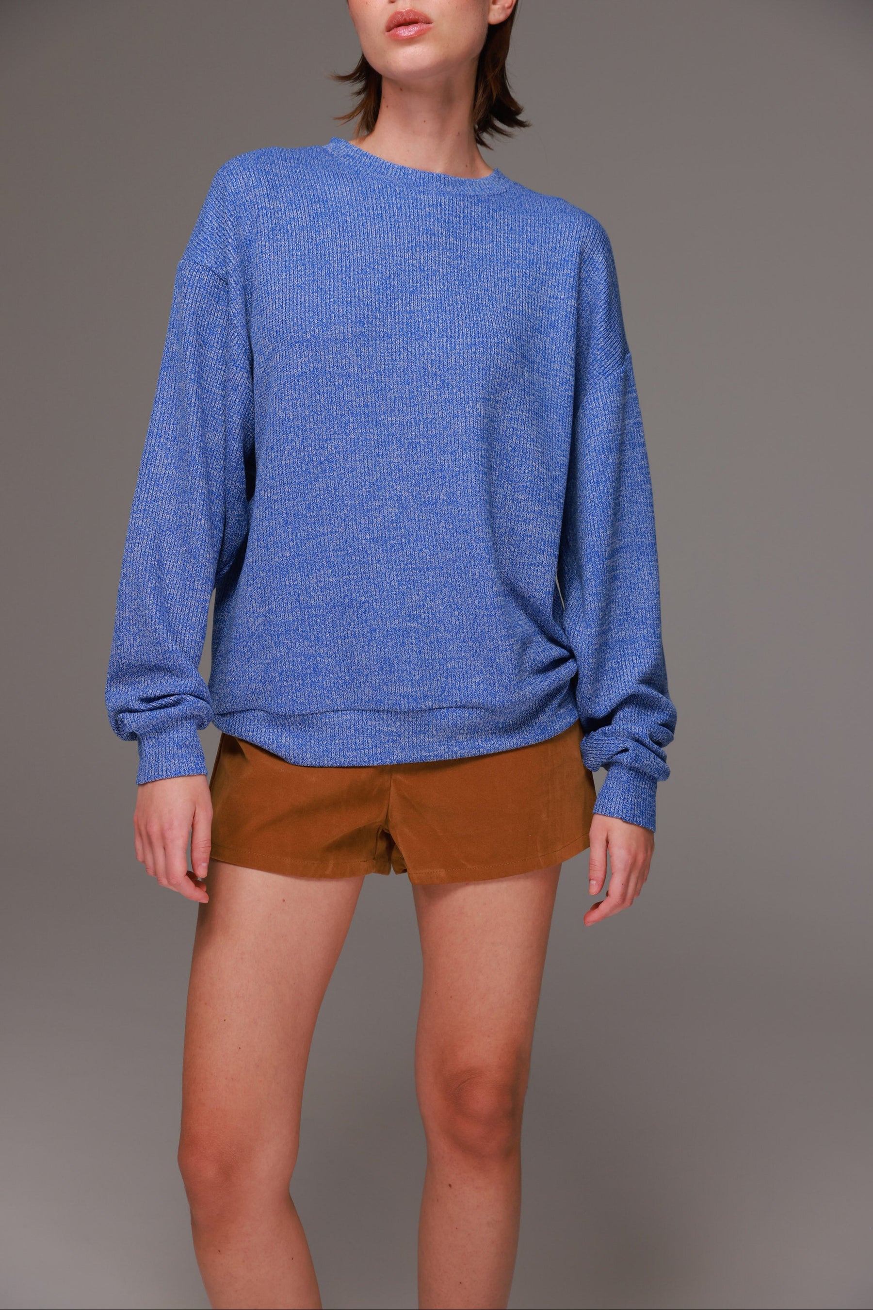 חולצת סריג אמילי כחולה