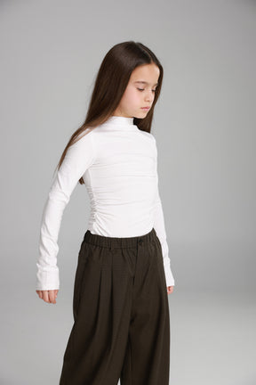 חולצת סטיק לבנה