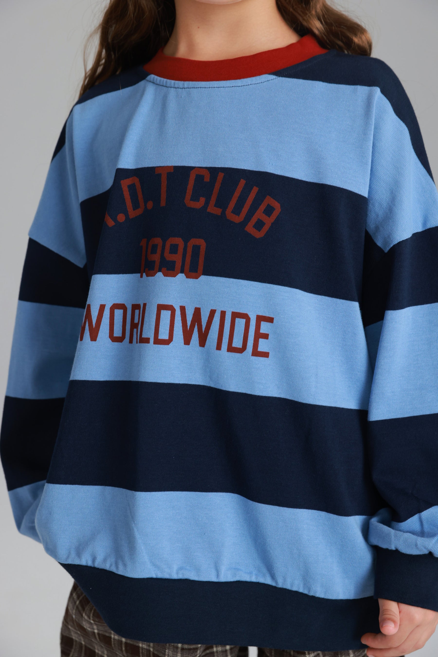 חולצת קאי נייבי/תכלת