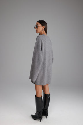 שמלת אנריקה אפורה