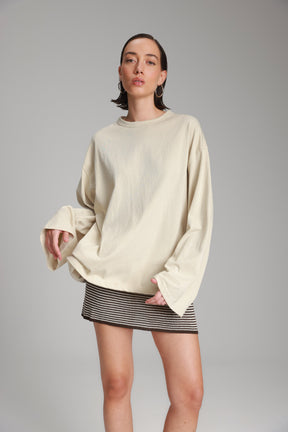 חולצת נדיה בז'