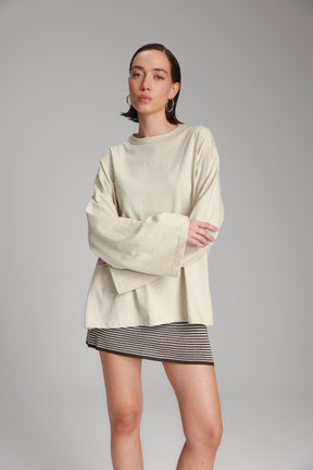 חולצת נדיה בז'