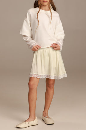 חצאית אנטונלה שמנת