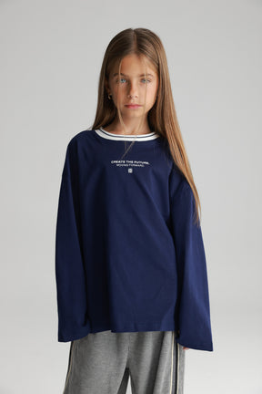 חולצת דונה נייבי