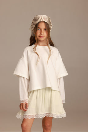 חצאית אנטונלה שמנת