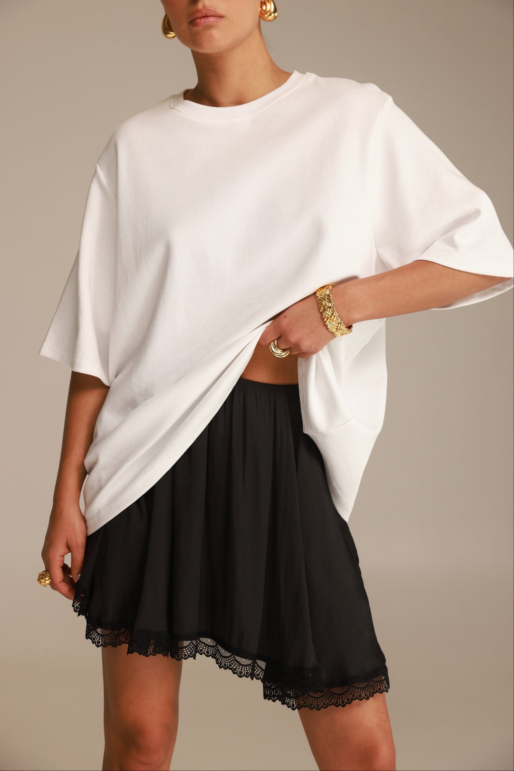 חצאית קיאטו שחורה