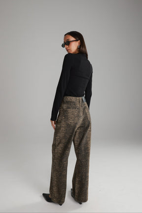 חולצת קרוליין שחורה