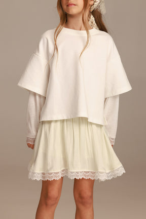 חצאית אנטונלה שמנת