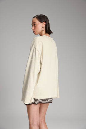 חולצת נדיה בז'