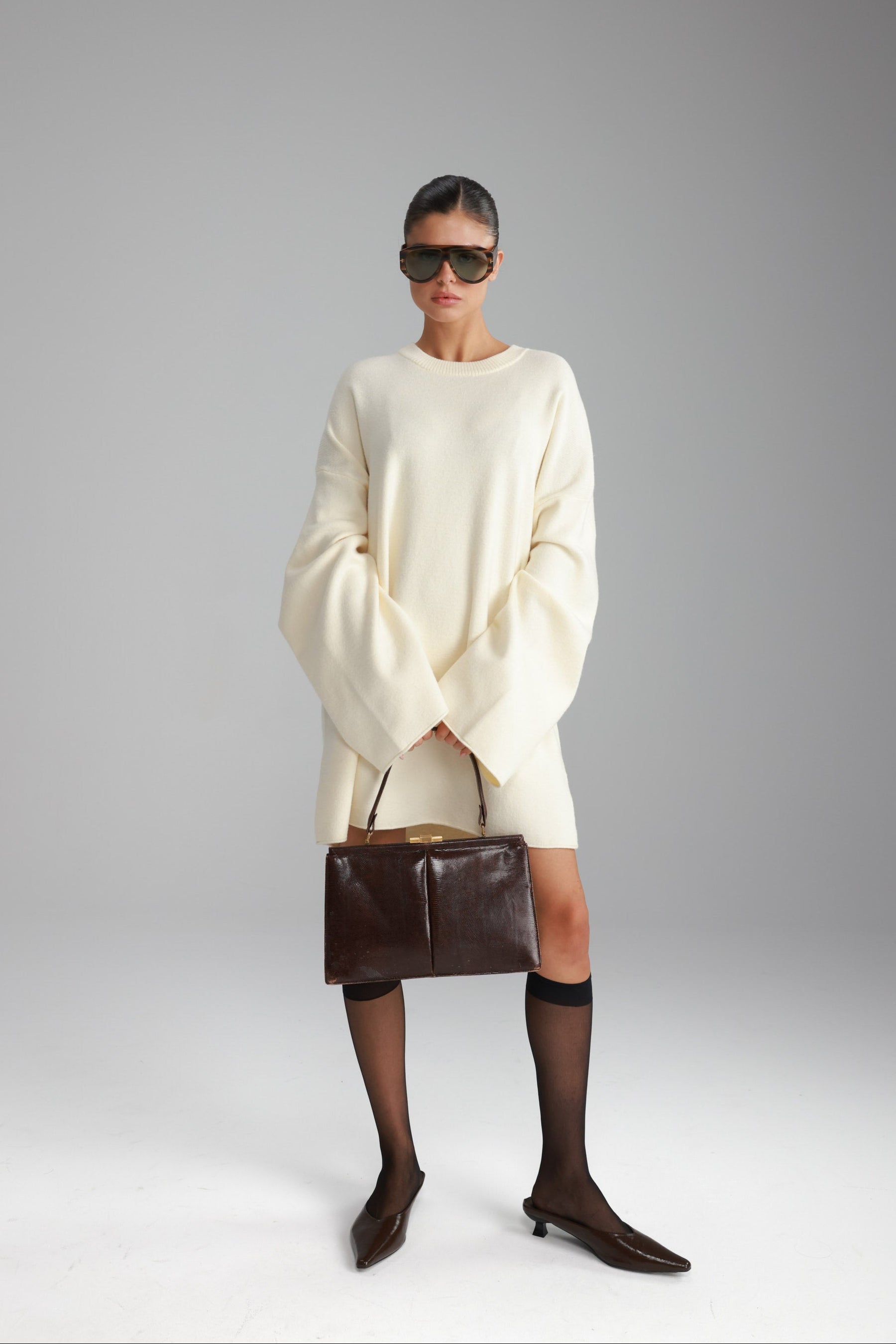 שמלת אנריקה שמנת