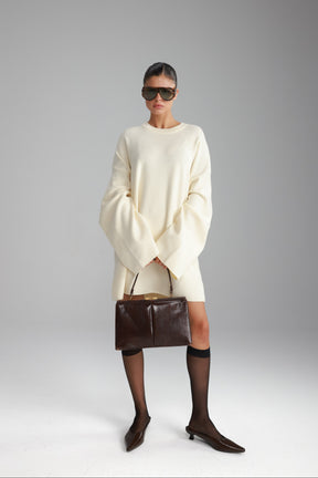 שמלת אנריקה שמנת