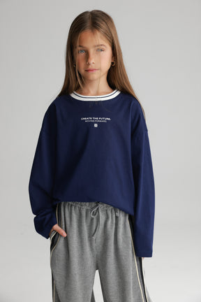 חולצת דונה נייבי