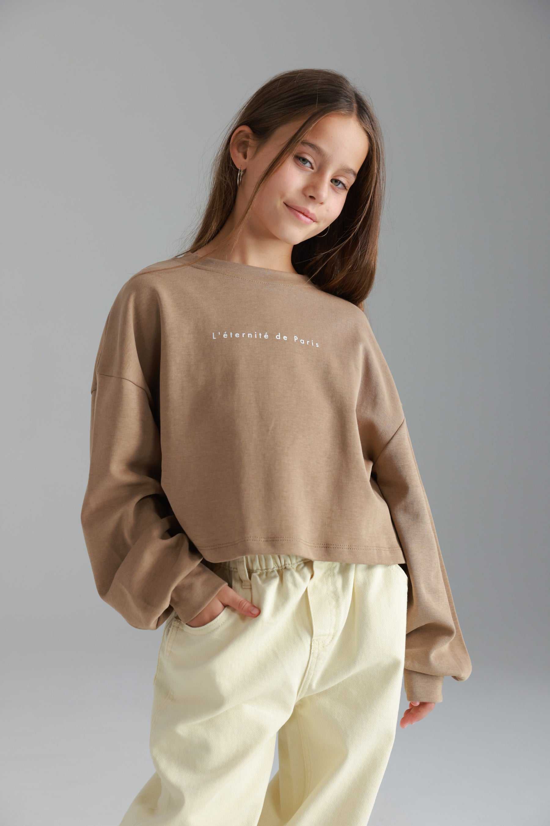 חולצת אינה בז'