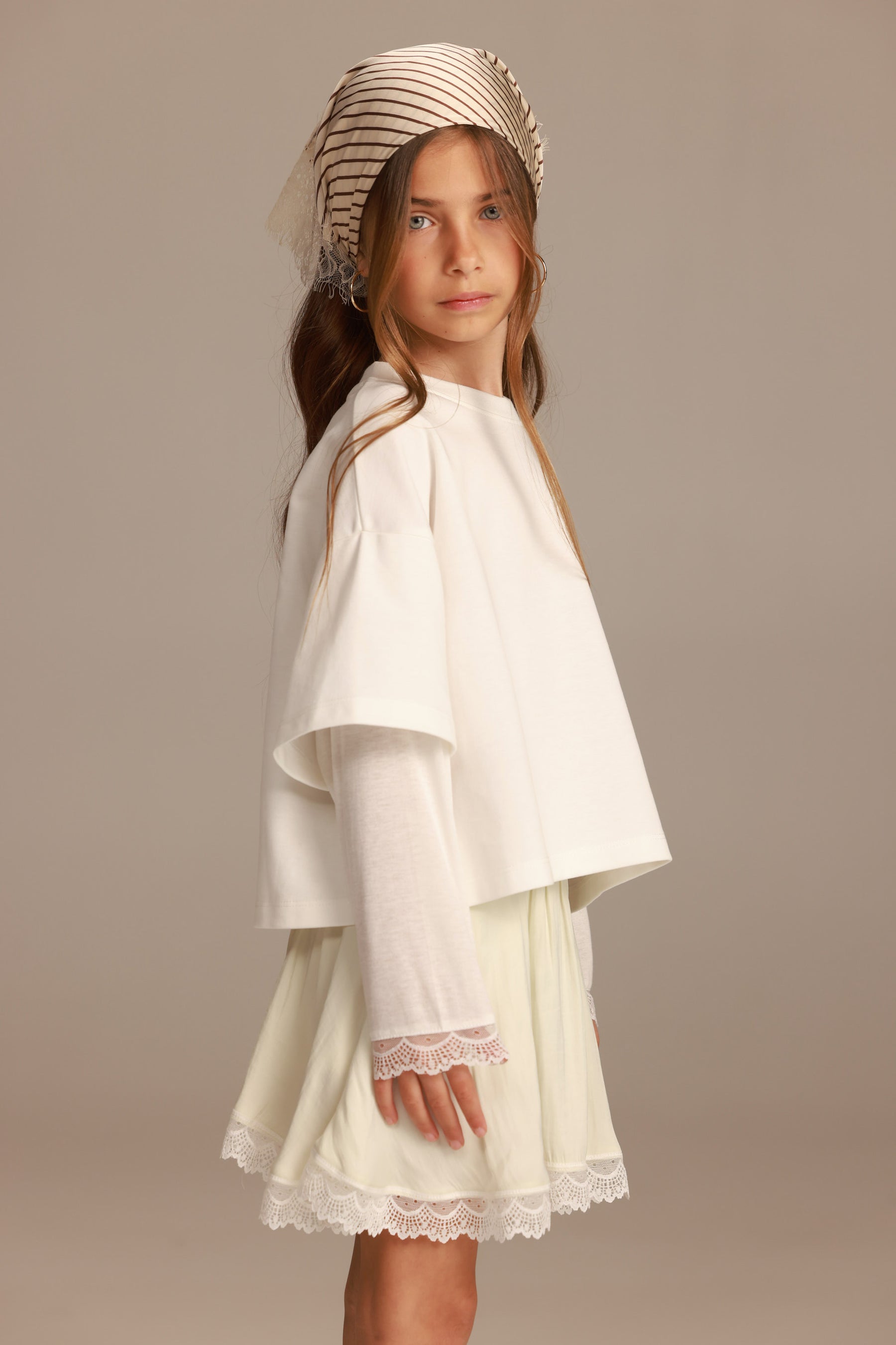 חצאית אנטונלה שמנת