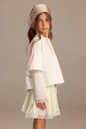 חצאית אנטונלה שמנת