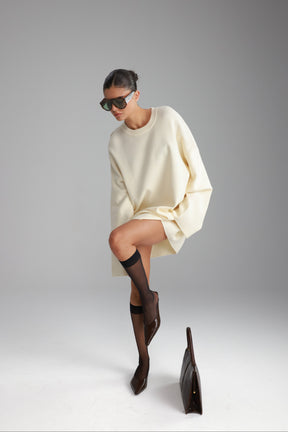 שמלת אנריקה שמנת