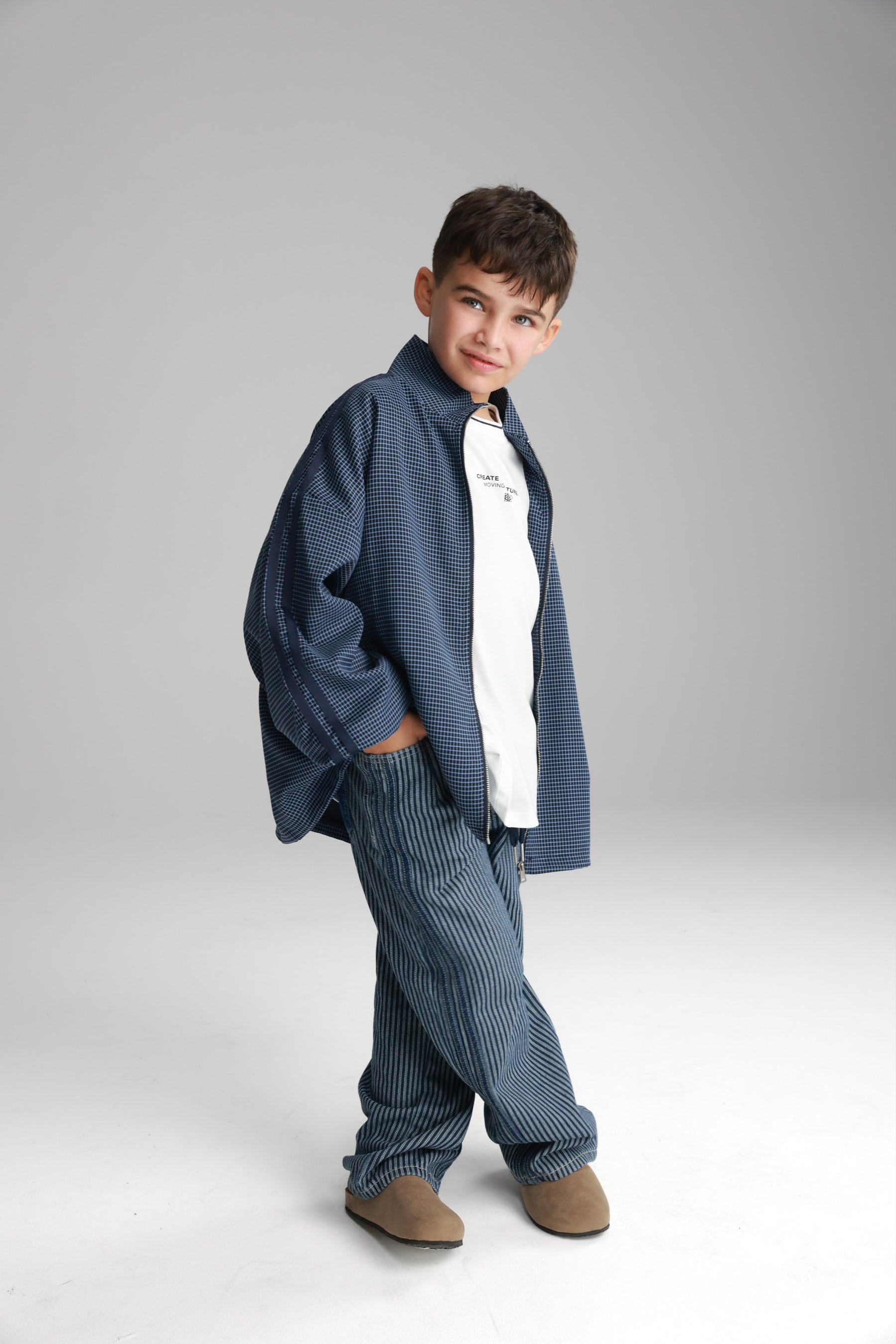 מכנסי ניק כחולים