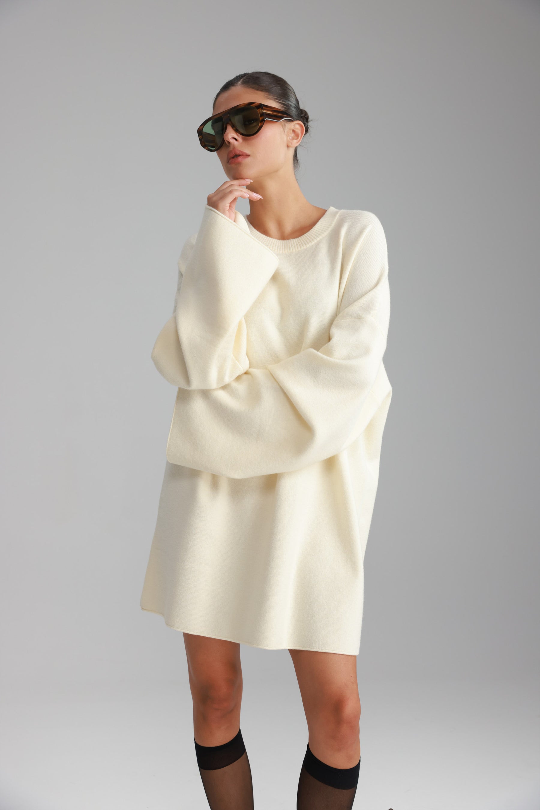 שמלת אנריקה שמנת