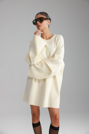 שמלת אנריקה שמנת