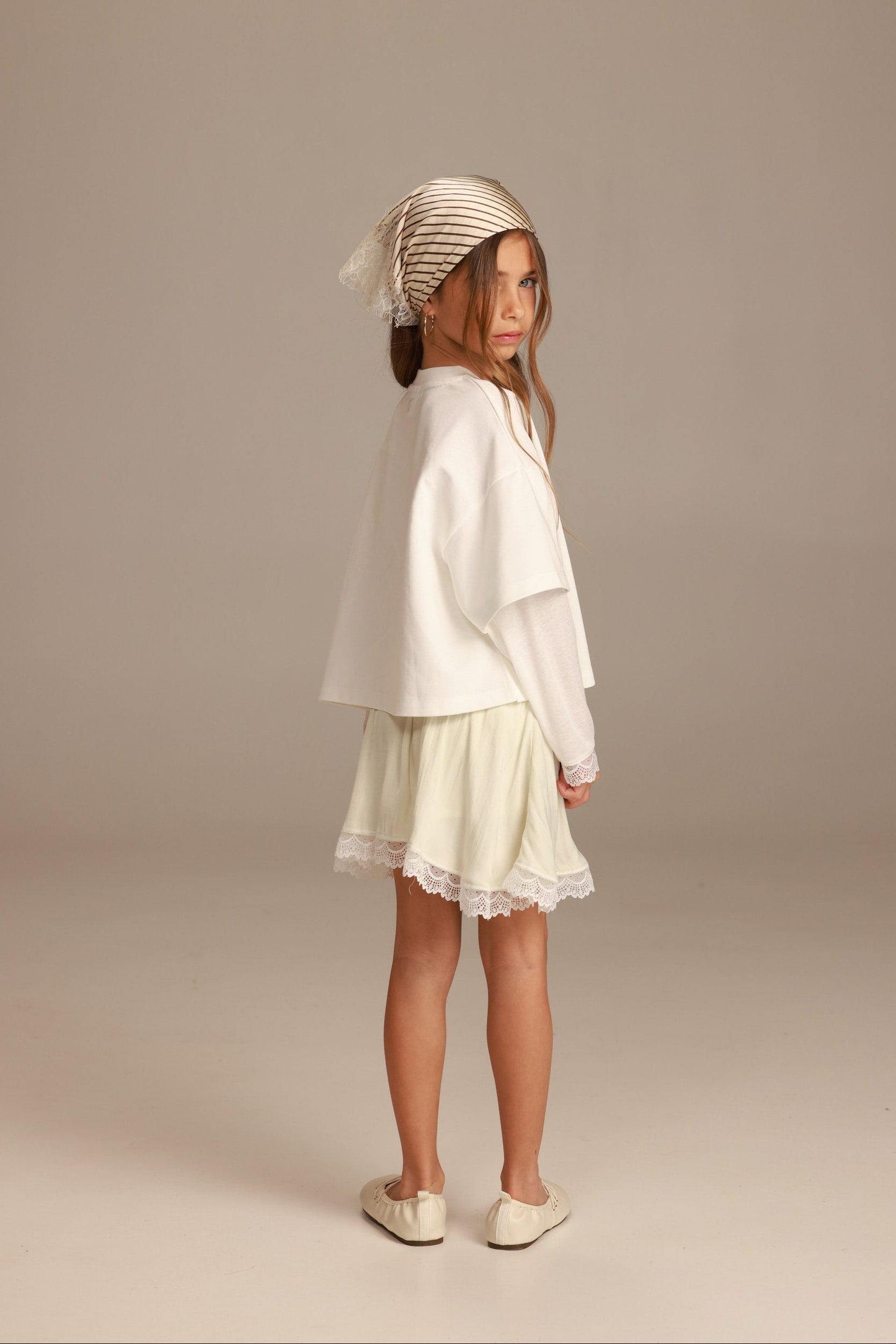 חצאית אנטונלה שמנת