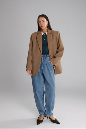 בלייזר סוזאן חאקי