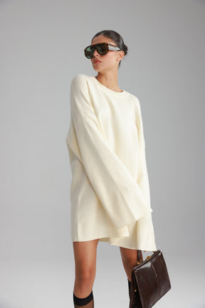 שמלת אנריקה שמנת