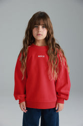 סוויטשירט היילי אדום