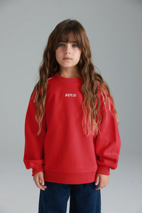 סוויטשירט היילי אדום