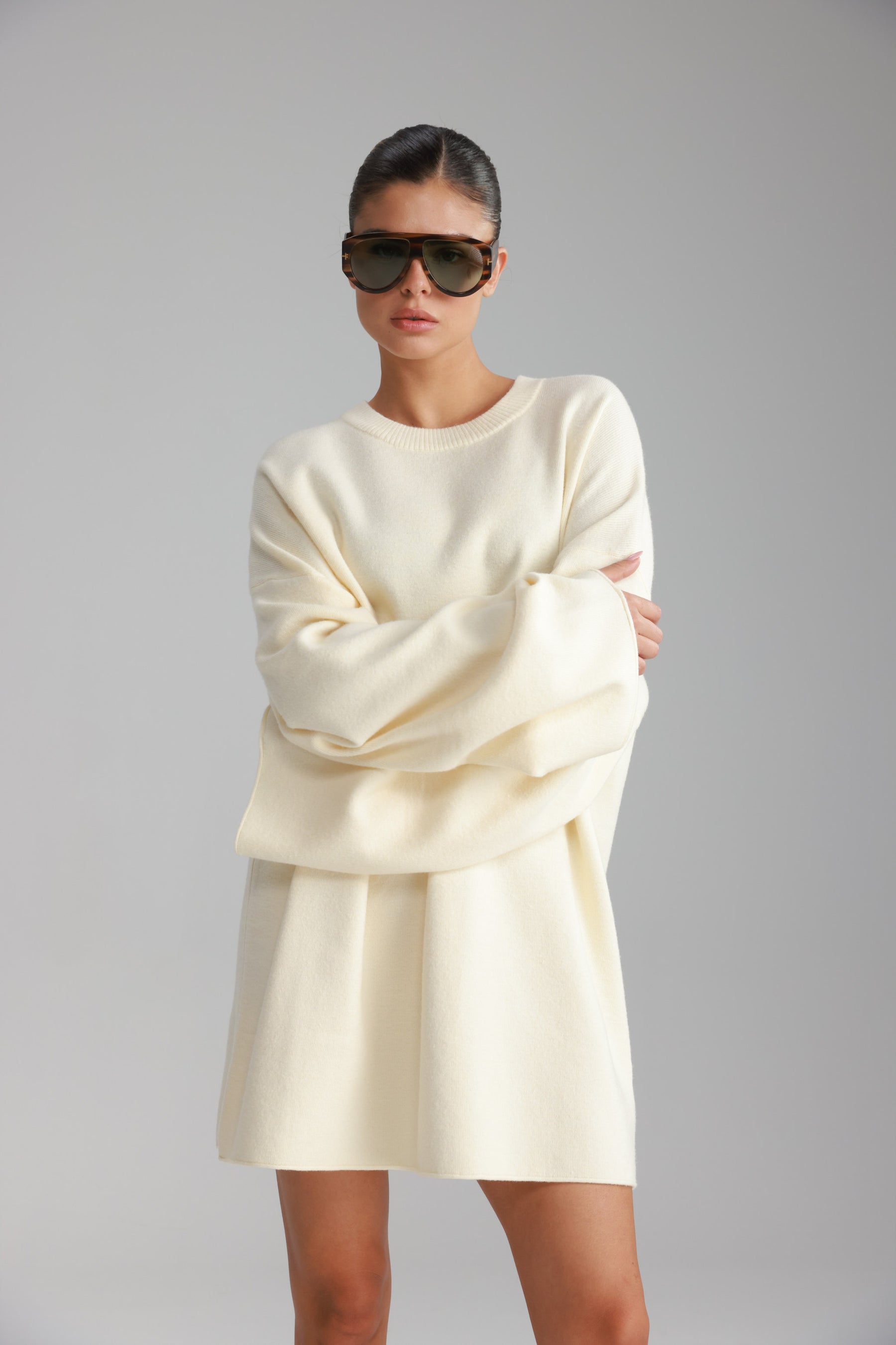 שמלת אנריקה שמנת