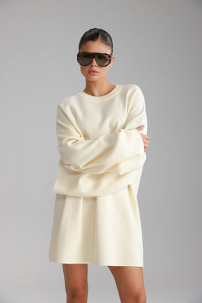 שמלת אנריקה שמנת