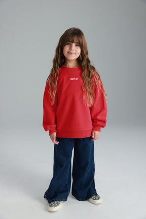 סוויטשירט היילי אדום