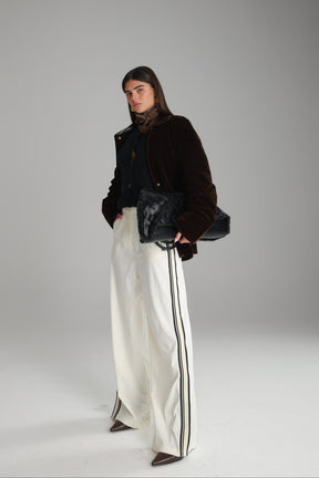 מכנסי גבריאל שמנת