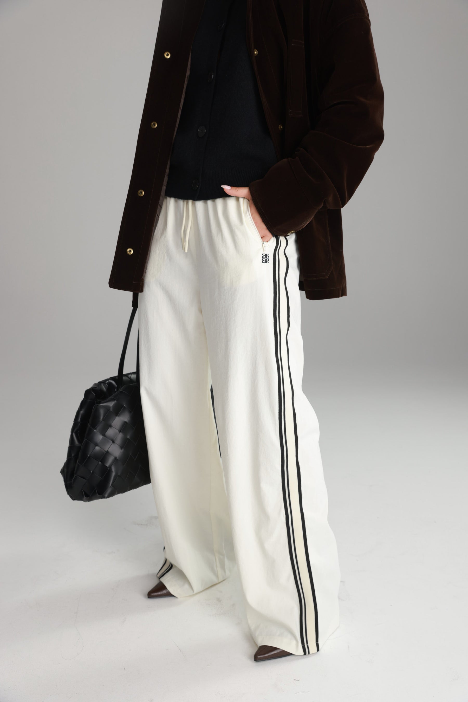 מכנסי גבריאל שמנת