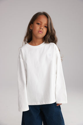 חולצת פייל לבנה