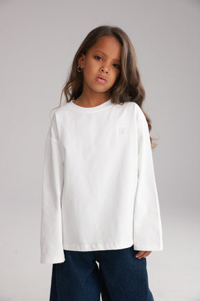 חולצת פייל לבנה