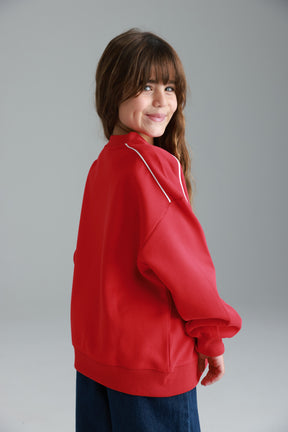 סוויטשירט היילי אדום