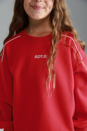 סוויטשירט היילי אדום