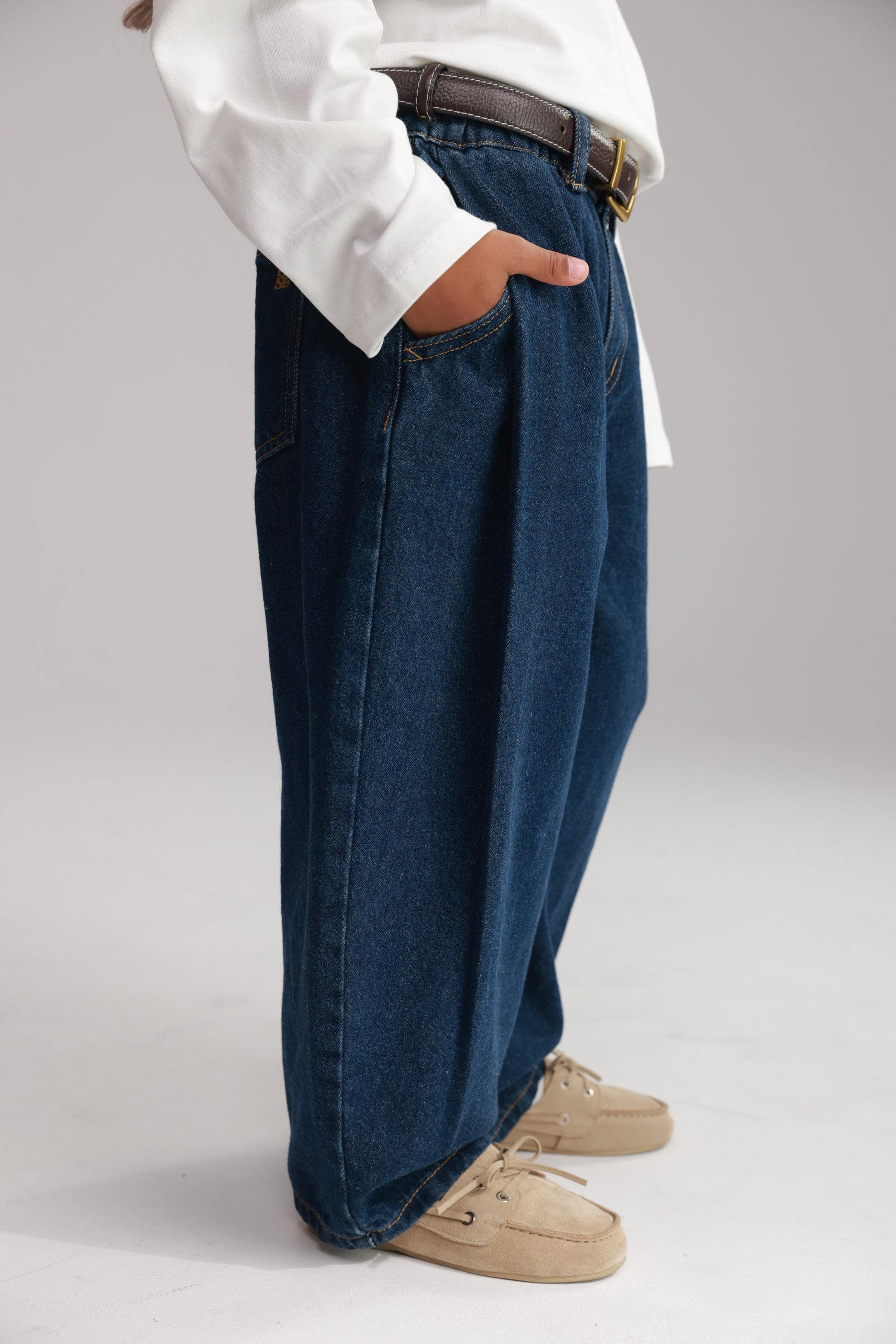 ג'ינס קימי כחול כהה