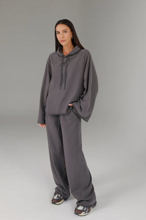 חליפת מירנדה אפורה