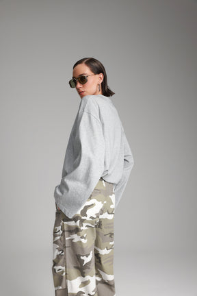 חולצת נדיה אפורה