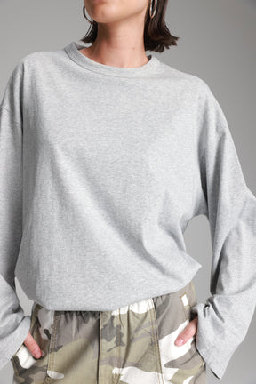 חולצת נדיה אפורה