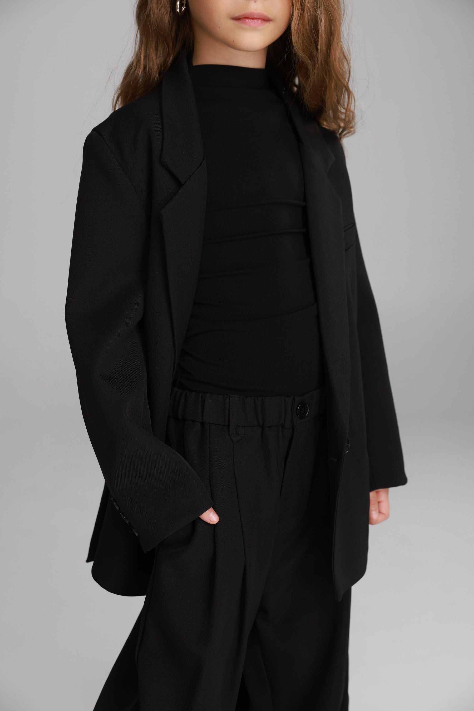 מכנסי לואיסנה שחורים