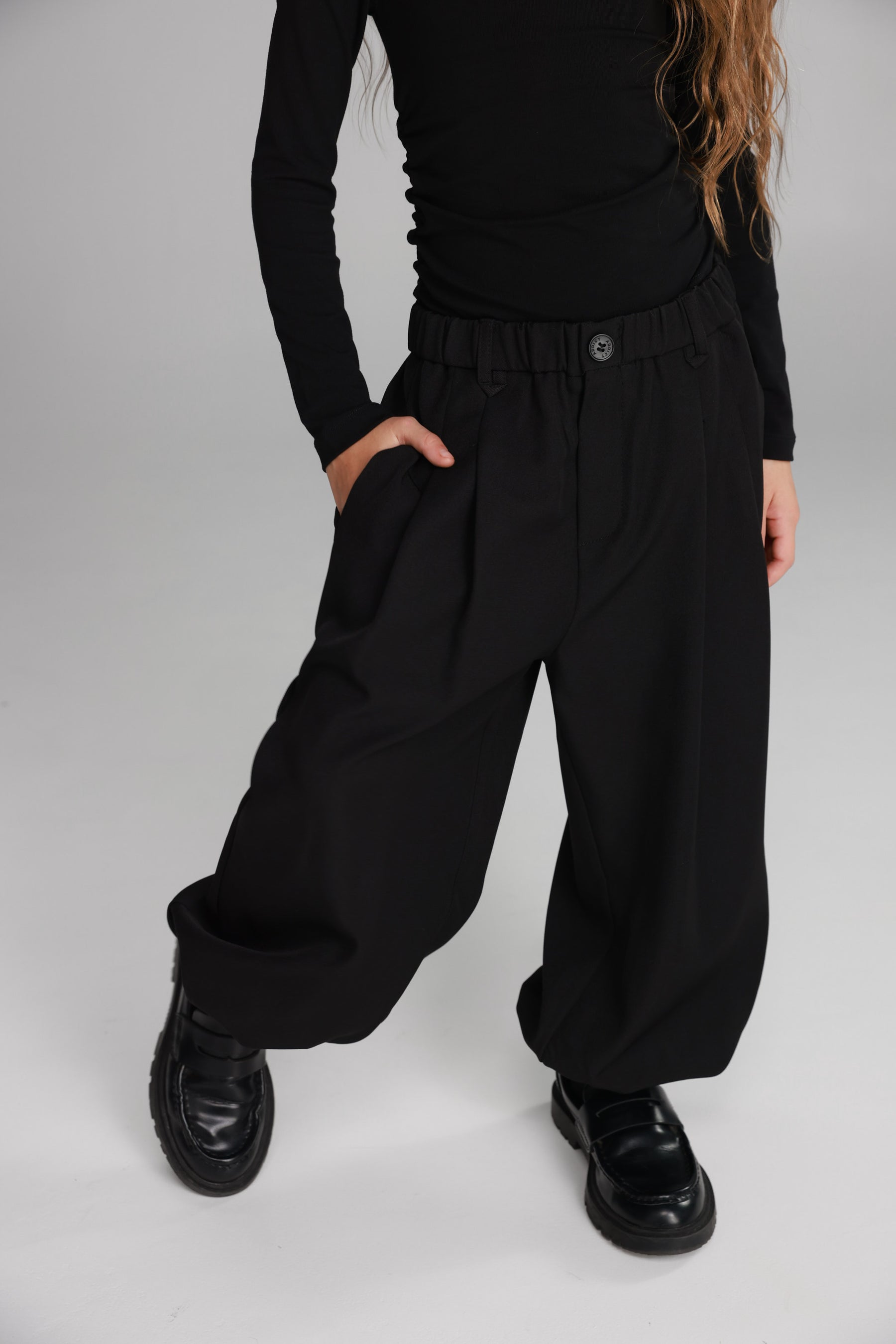 מכנסי לואיסנה שחורים