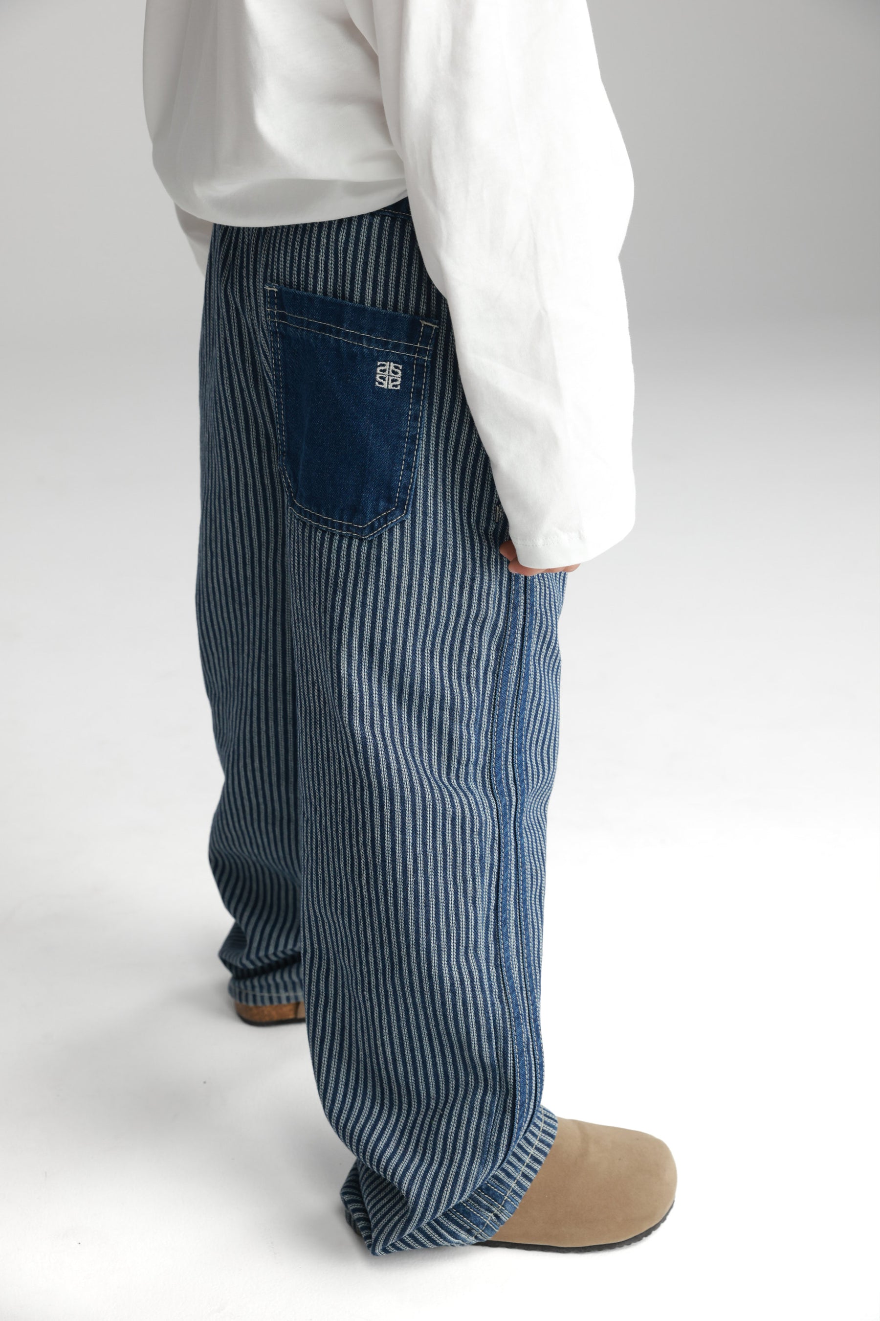 מכנסי ניק כחולים