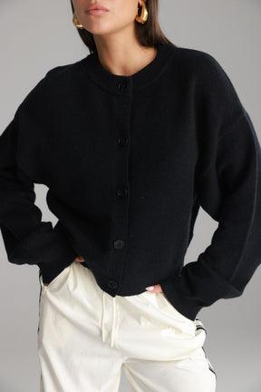 סוודר מלודי שחור