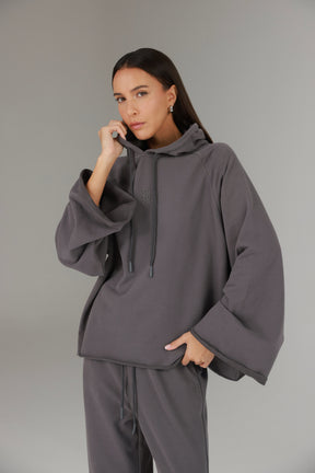 חליפת מירנדה אפורה